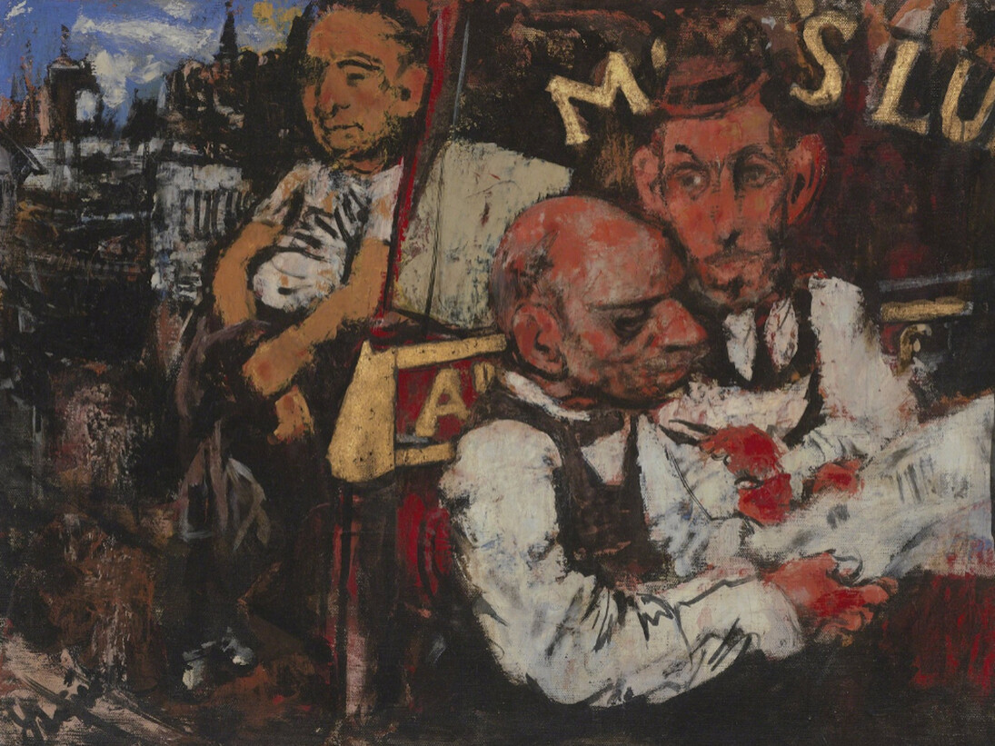 Jack Levine, Street Scene No. 1, 1938. Courtesy of Museum of Fine Arts, Boston