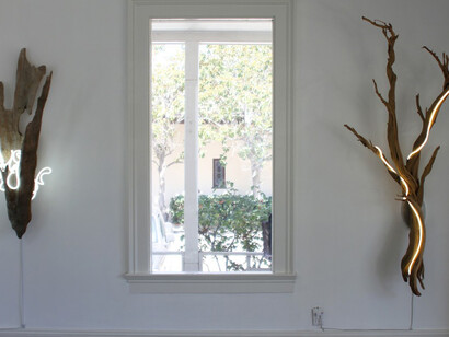 Neon Sculpture. Courtesy of Porch Gallery