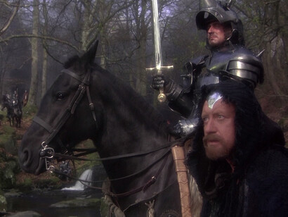 Una scena di Excalibur