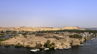 Aswan, isola di Elephantine, tempio di Khnum