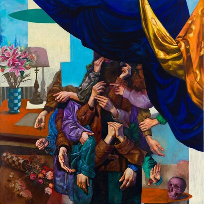 German Tellez, Indecision (detail), 2026. Courtesy of Gallery Poulsen