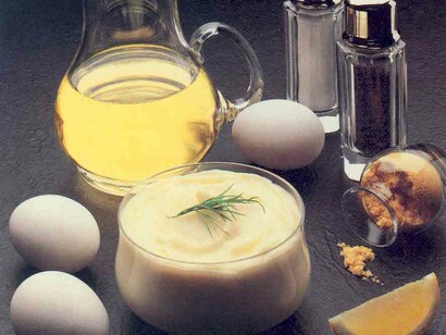 Ingredientes de la mahonesa