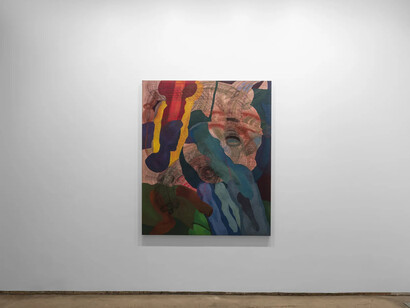 Kaveri Raina, Of fire-harpoons, exhibition view. Courtesy of Experimenter