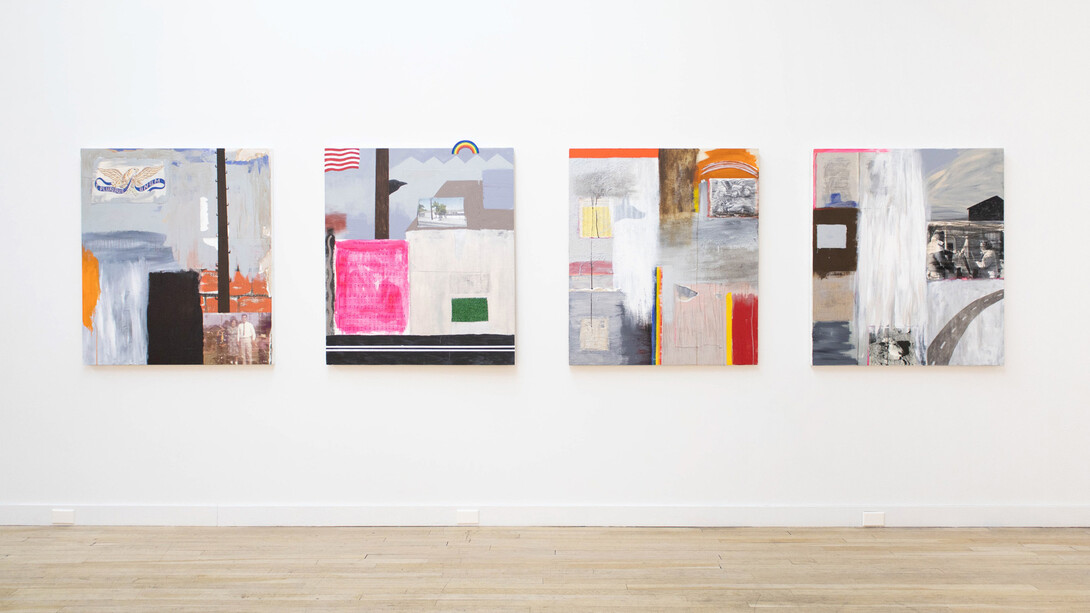 Installation view, John Feodorov. CUE Art Foundation, Photo by Sunny Leerasanthanah