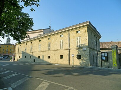 Il Museo Renato Brozzi di Traversetolo dall'esterno, Parma, Italia