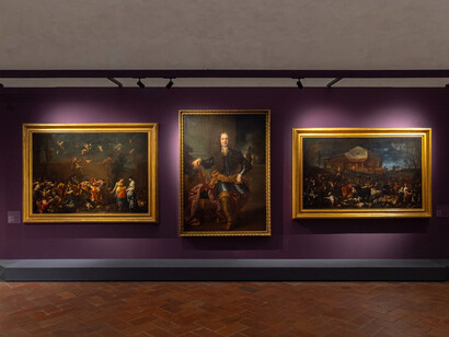 Firenze e l’Europa. Arti del settecento agli uffizi, vista della mostra. Per gentile concessione Gallerie degli Uffizi