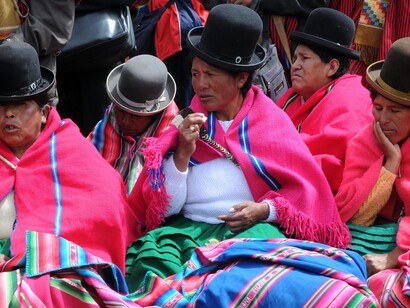 Mujeres bolivianas