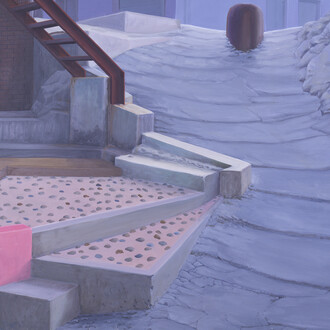 Ingo Baumgarten, Untitled (Concrete steps and way, Hongdoe, Seoul), 2009-14, courtesy of the artist and Hanmi Gallery