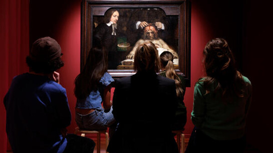 Rembrandt y la vida, vista de exhibición. Cortesía del Museum Het Rembrandthuis