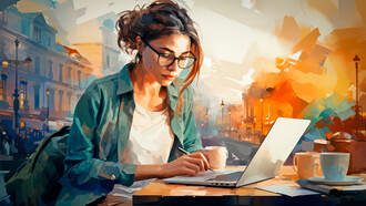Ilustração da geração millenial. A nossa expectativa na vida e no mercado de trabalho era altíssima