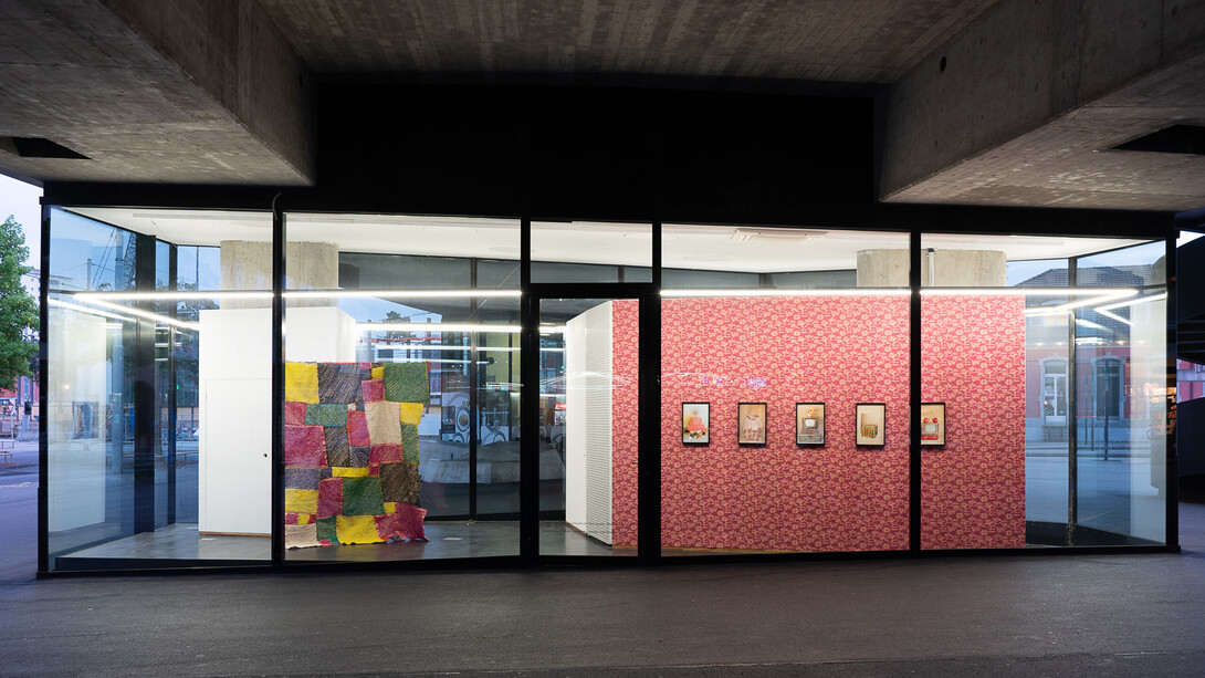 Ashfika Rahman, The typology of wounds, the mapping of healing, 2021. Installation view. VITRINE, Basel. Photographer: Marcel Scheible