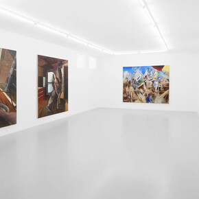 Various artists, Through closed eyes, darkly, exhibition view. Courtesy of Belenius Gallery