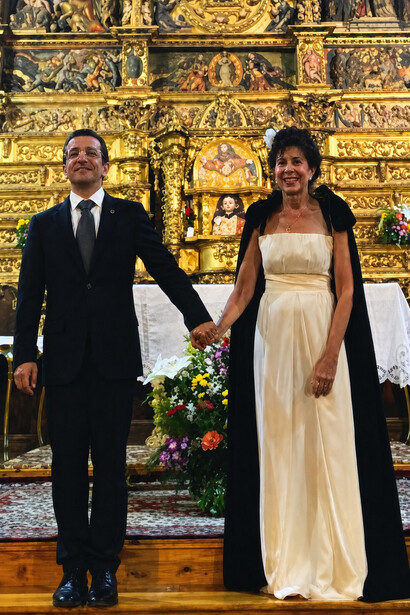 Paloma Soria Valle, ciclo internacional de órgano con Javier López García, presidente de los organistas litúrgicos de España. Festival Internacional de Ávila, 2020, España 