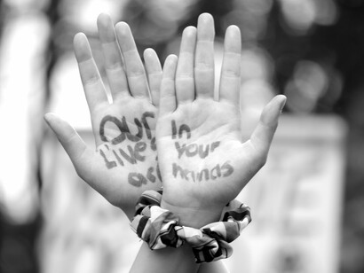 Our lives are in your hands