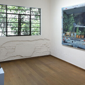 Beatriz Cortez and Fidencio Fifield-Perez, Shared breath, exhibition view. Courtesy of Commonwealth and Council Gallery