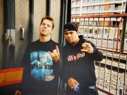 Com Johnny Santos (Spineshank)