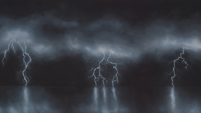 Natalie Arnoldi
Maelstrom”, 2015
oil on canvas
32 x 74 inches