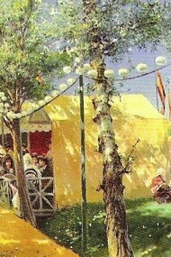 "Feria de Sevilla", Manuel Rodríguez, 1906