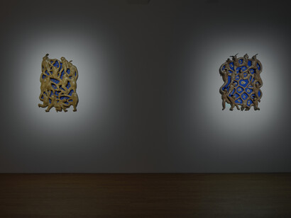 Wang Chen, Touching red, exhibition view. Courtesy of Arario Gallery
