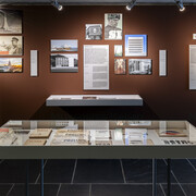 Construire pour le pouvoir, vue d'exposition. Avec l'aimable autorisation du Museum für Gestaltung
