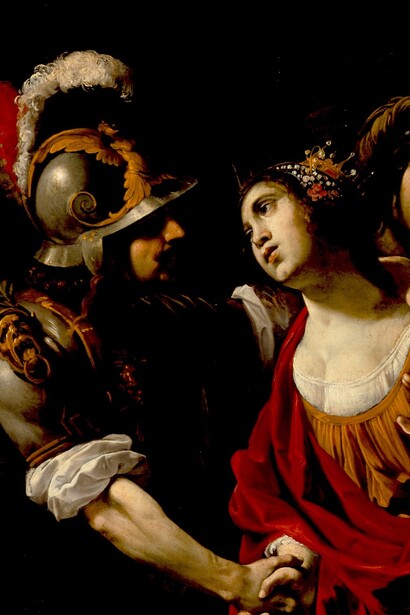 Dos mitos fundacionales se cruzan en los orígenes legendarios de Roma: el de Rómulo y Remo y el de Eneas (en la imagen, con Dido), héroe de Troya 