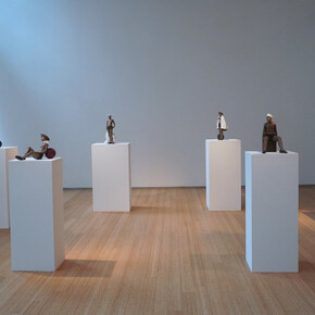 Nicolas Africano, Boy, exhibition view. Courtesy of the Nancy Hoffman Gallery