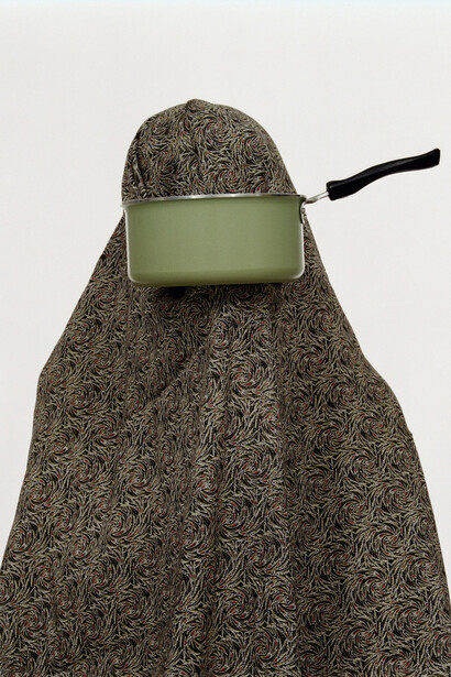 Shadi Ghadirian, Like Everyday #5, 2002, Digital print, 50 x 50 cm, Courtesy l'artista e Officine dell’Immagine, Milano
