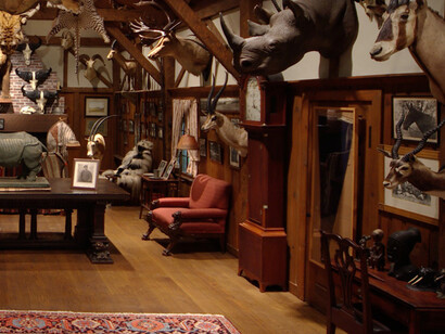 The Colby Trophy Room. Courtesy of Museum of Science