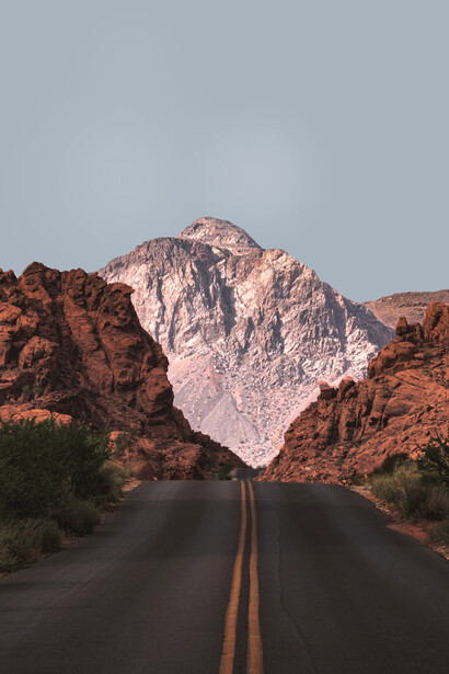 A never-ending path symbolic of "trips to the future" 