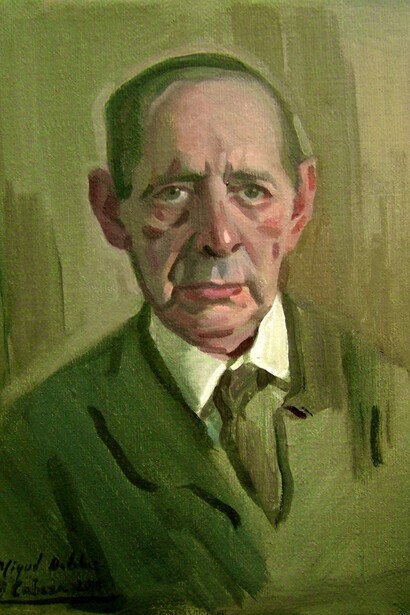 Retrato de Miguel Delibes