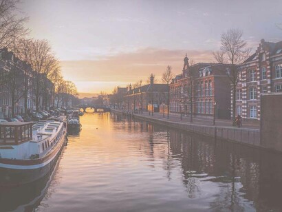 Herengracht (Gentlemen's Canal) in Amsterdam, Netherlands