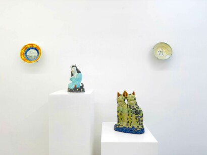 Hylton Nel, Wel! wel! durft ge nog zoo laat op't pad, Pad! Exhibition view. Courtesy of Stevenson Gallery