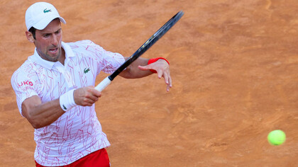 Il numero uno della classifica ATP, Novak Djokovic – Foto Giampiero Sposito
