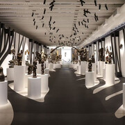 África, expressões artísticas de um continente, vista da exposição. Cortesia do Museu Oscar Niemeyer