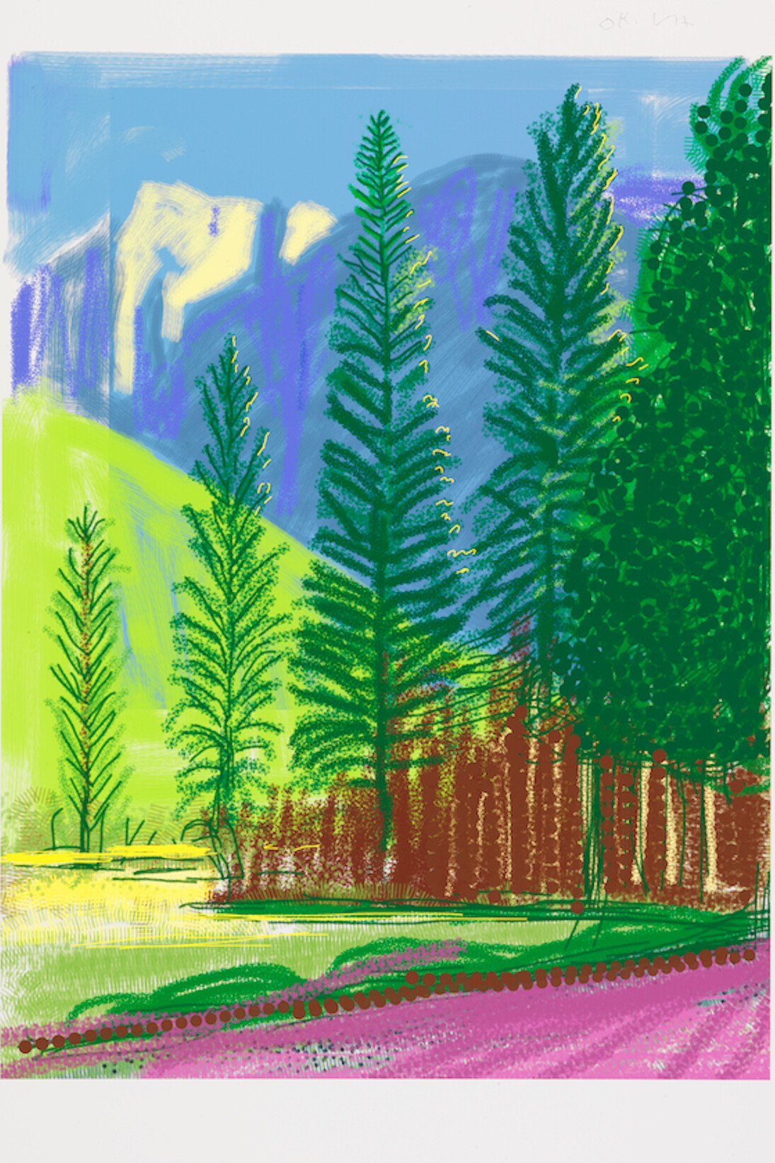 © David Hockney / Photo Credit : Richard Schmidt
