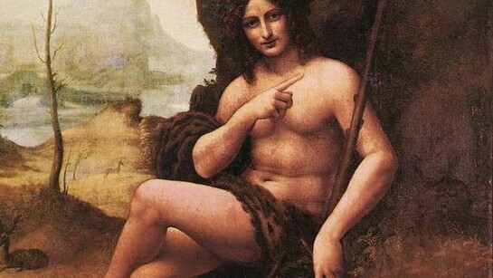 Sección de "Baco o San Juan Bautista" (1510-1515)