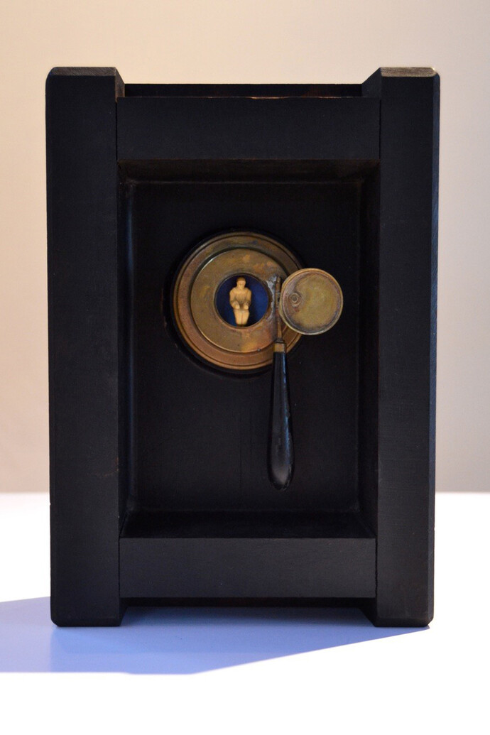 George-Ann Gowan, 022, 2014, Mixed media, 11 x 7.5 x 3 inches