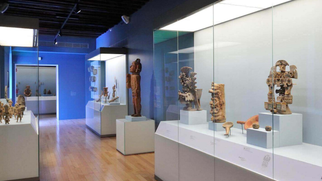Ancient Mexico, Exhibition view. Courtesy of Museo Amparo 
