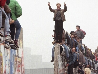The day the Berlin Wall fell