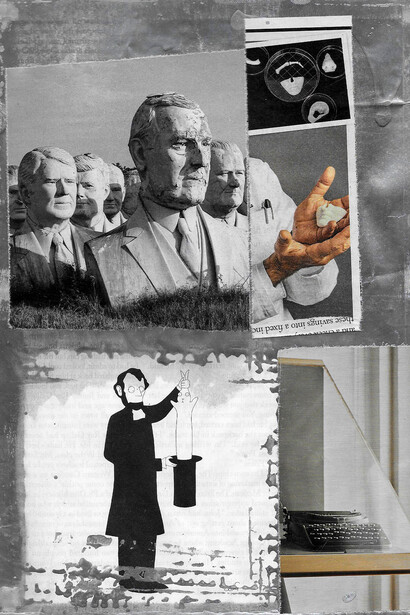 Michael Byron. The Wheel of Fortune & How to Build a Ghost. Courtesy of Bruno David