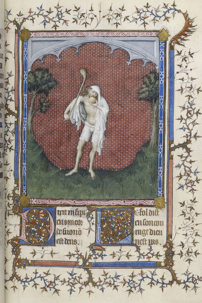 Jacquemart de Hesdin Psautier du duc de Berry, Paris. Avec l'aimable autorisation du Musée du Louvre