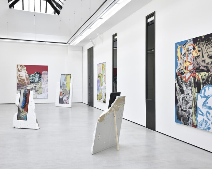 Rue de Paris. Courtesy of Galerie Christophe Gaillard