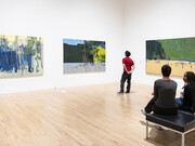 Hurvin Anderson, exhibition view. Courtesy of Tate Britain 