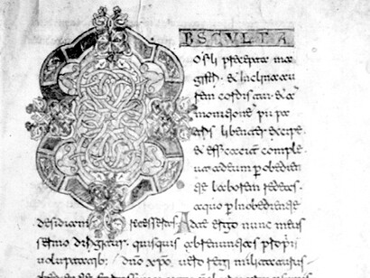 Regula Benedicti, Montecassino, Biblioteca dell'Abbazia, Cas. 444; 1075-1090