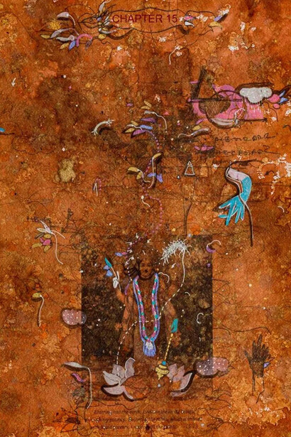 Dheeraj Yadav, Untitled (detail), 2023. Courtesy of Dhoomimal Gallery