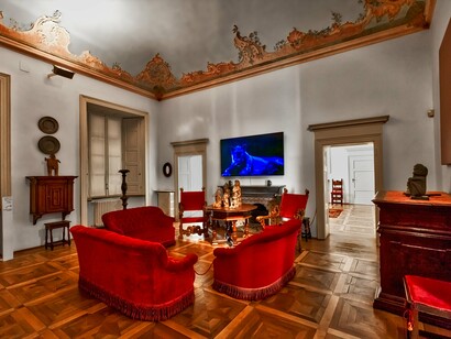 Robert Wilson, Ivory. Black Panther, 2007, Villa Panza, Varese, Italia