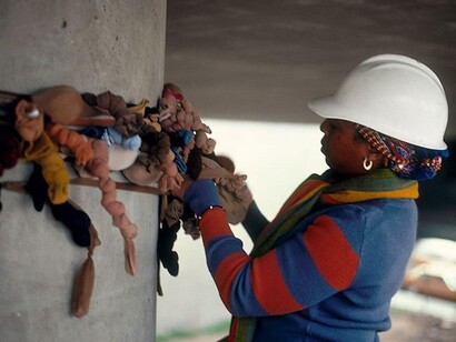 Senga Nengudi. Courtesy of Henry Moore Foundation