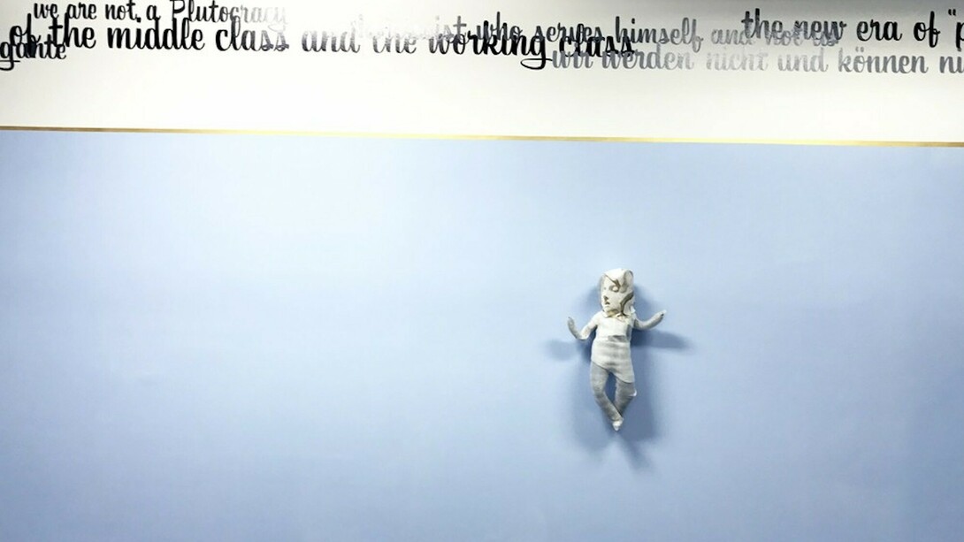 A Brief Gospel For Our Times, Exhibition view. Courtesy of ART 3 gallery 