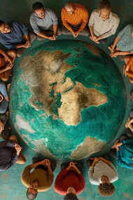 Pessoas de várias etnias de mãos dadas, representando a unidade e diversidade da humanidade. ara Stuart Hall, o multiculturalismo é “substantivo que se refere a estratégias e políticas para administrar a diversidade cultural em sociedades multiculturais". Ele também define o termo "multicultural" como um qualificativo que se refere a características sociais e problemas de governabilidade