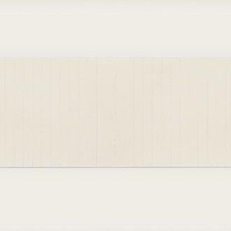 Bronlyn Jones, Ellsworth Kelly: lined notebook pages – study for a painting in five panels circa 1955 (detail), 2013. Courtesy of Krakow Witkin Gallery